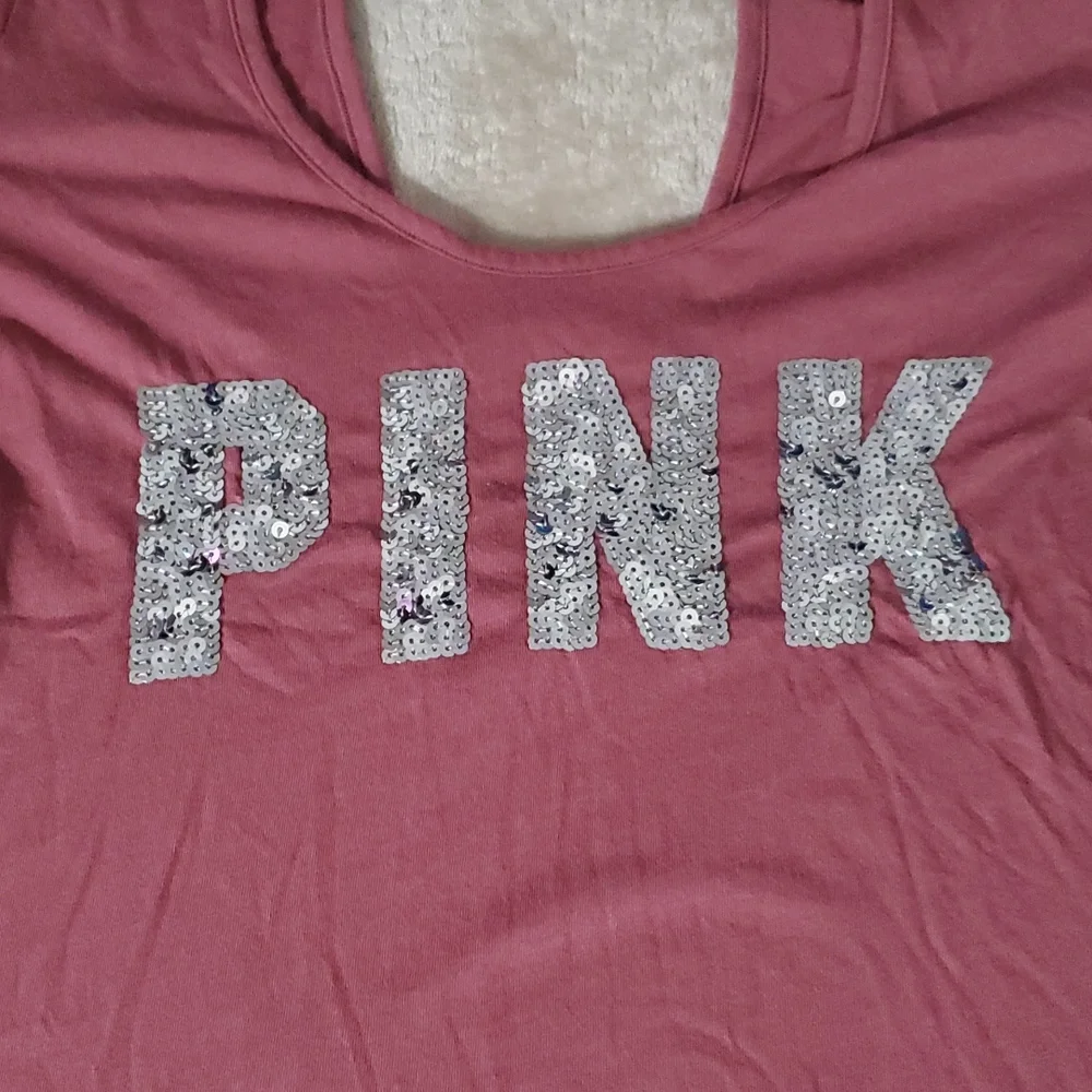 Victoria Secret Pink *Bling* Tee Shirt - Picture 2 of 5